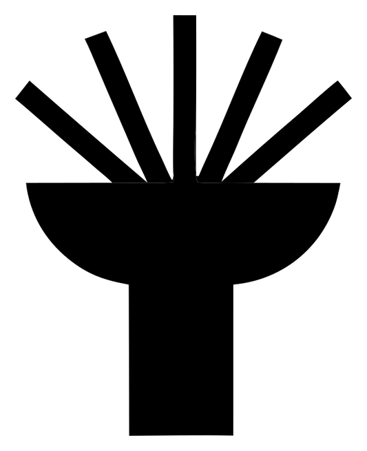 Chunky Sunburst Bowl Logo