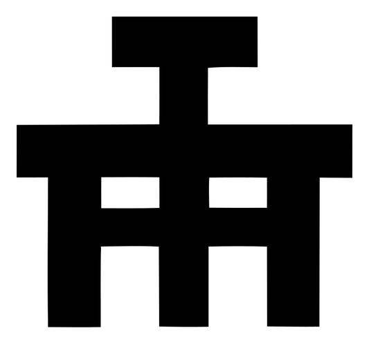 Chunky Torii Gate House Mark