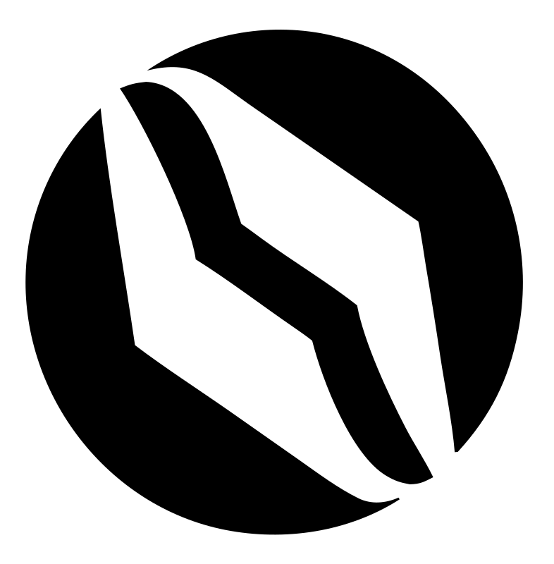 Circle Coffee Bean Icon