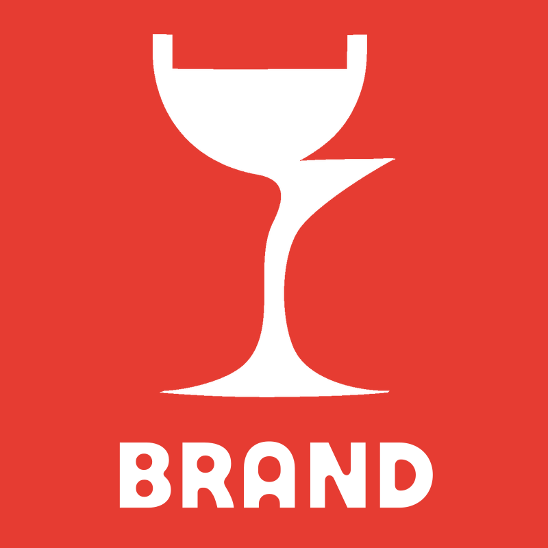 Cracked Chalice Silhouette Logo preview