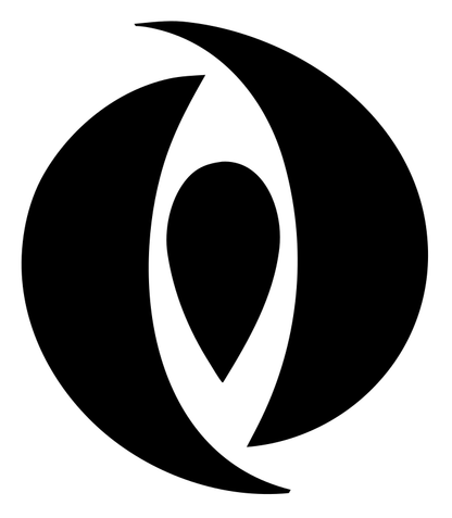 Crescent Hockey Puck Logo