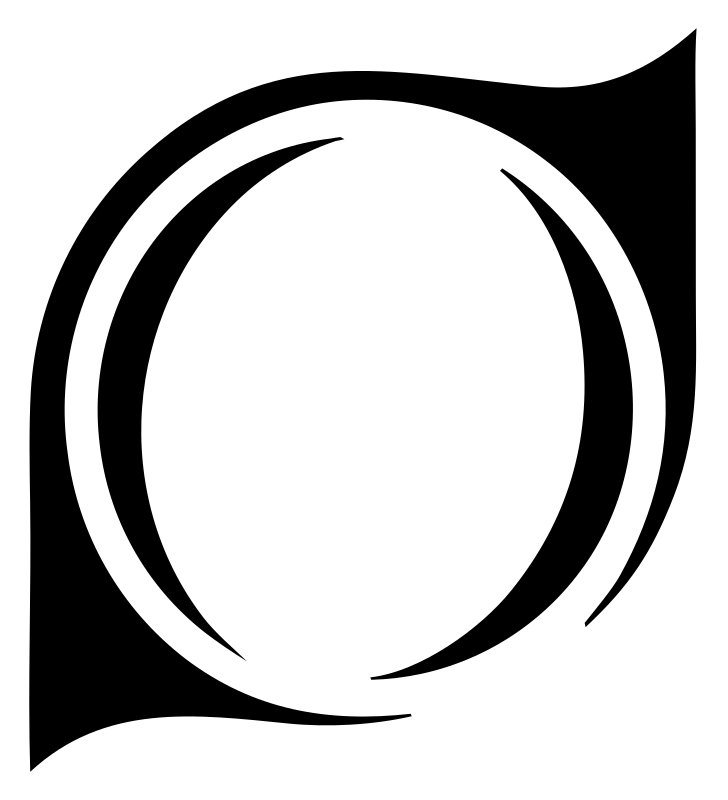 Curved Circle Tennis Ball Icon