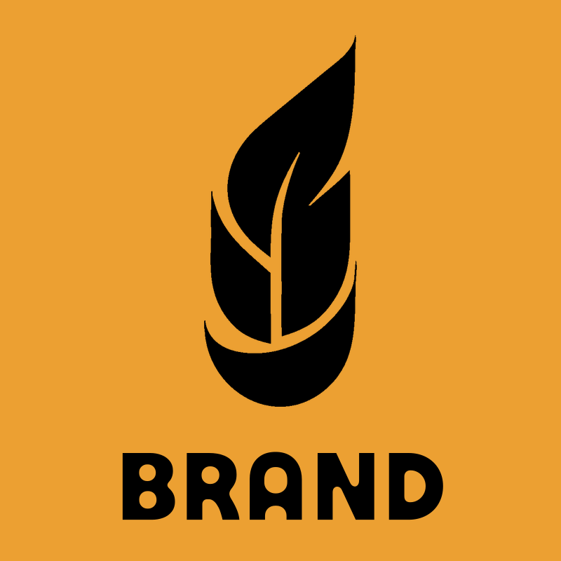Curved Feather Spine Logo preview