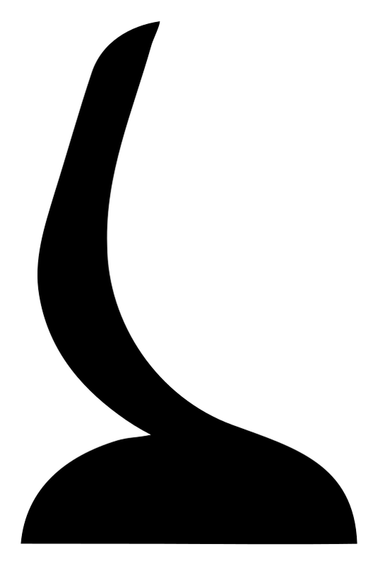 Curved Goblet Silhouette Mark