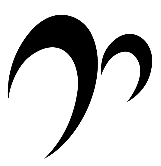 Curved Ram Horn Logo