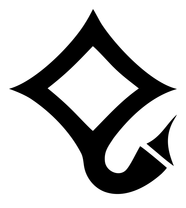 Diamond Hook Scorpio Emblem