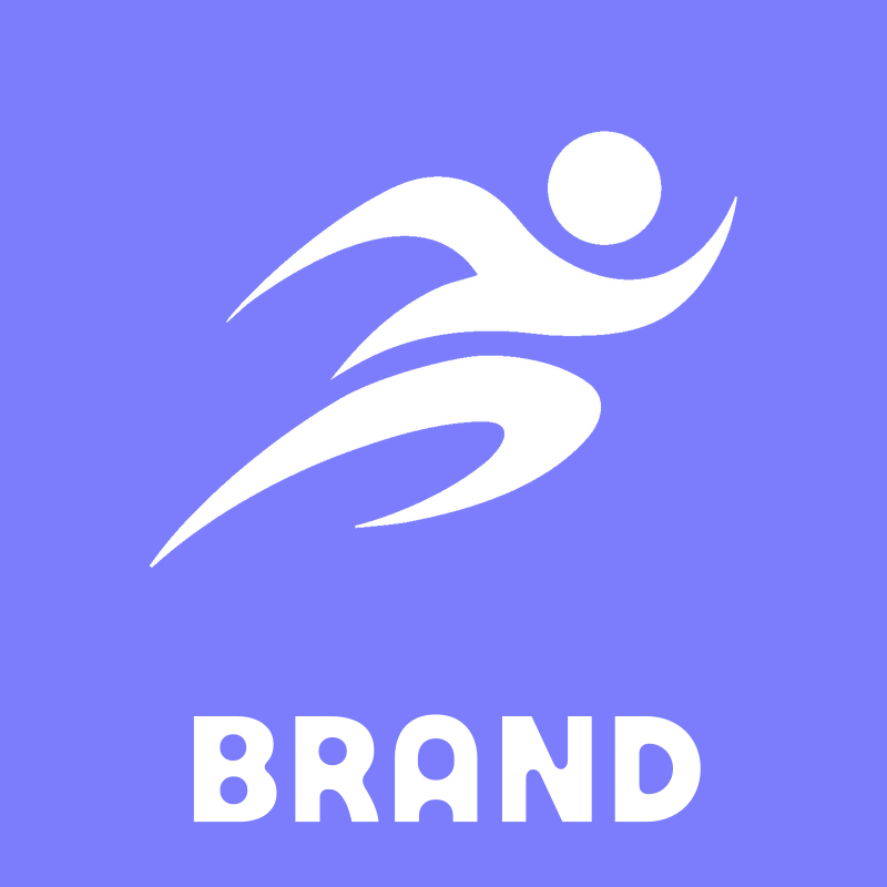Dynamic Runner Athlete Logo preview