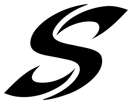 Dynamic S Letter Football Mark