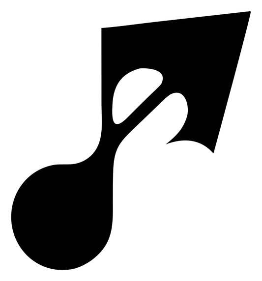 Eighth Note Bold Icon