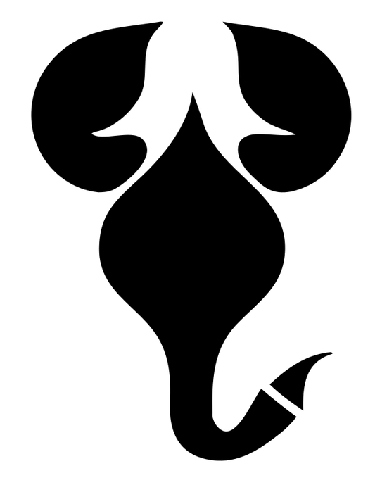 Elephant Head Zodiac Icon