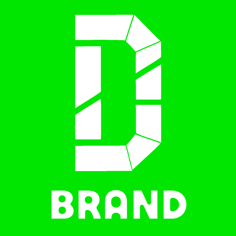 Faceted D Letter Football Mark preview