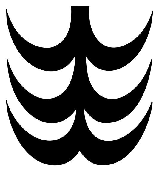 Feathered Scale Cascade Badge