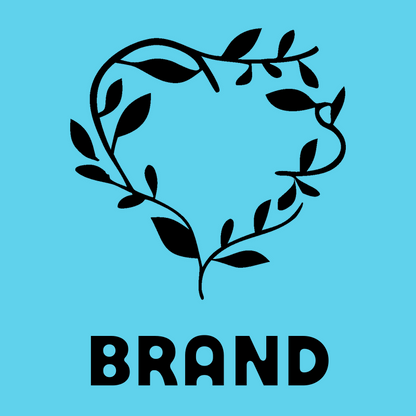 Floral Vine Heart Mark preview