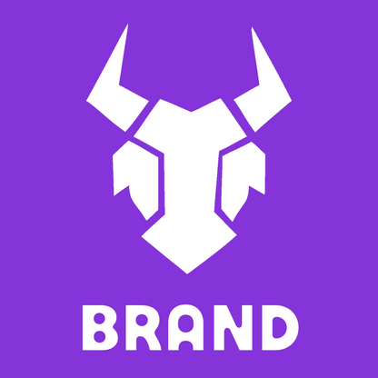 Fragmented Bull Head Logo preview