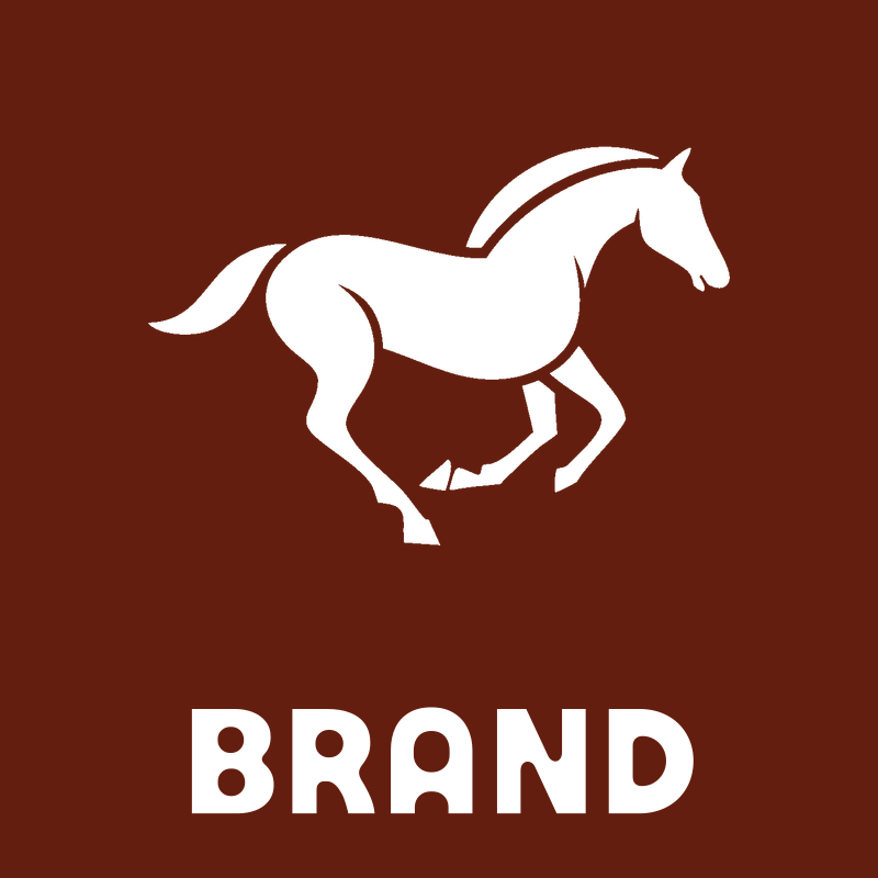 Galloping Horse Silhouette Mark preview