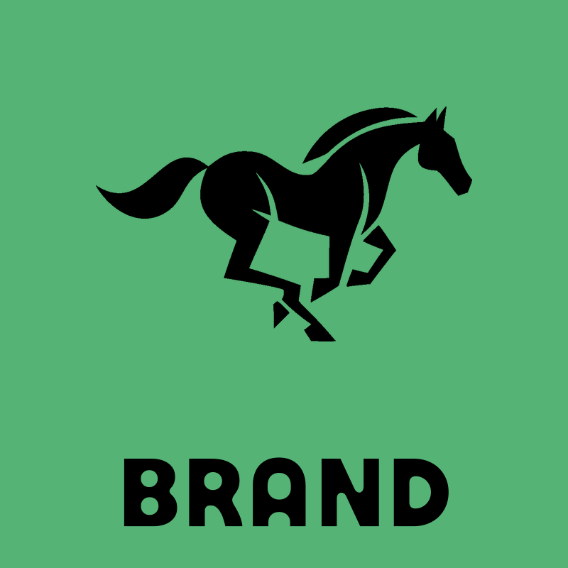 Galloping Horse Silhouette Mark preview