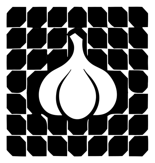 Garlic Tile Pattern Badge