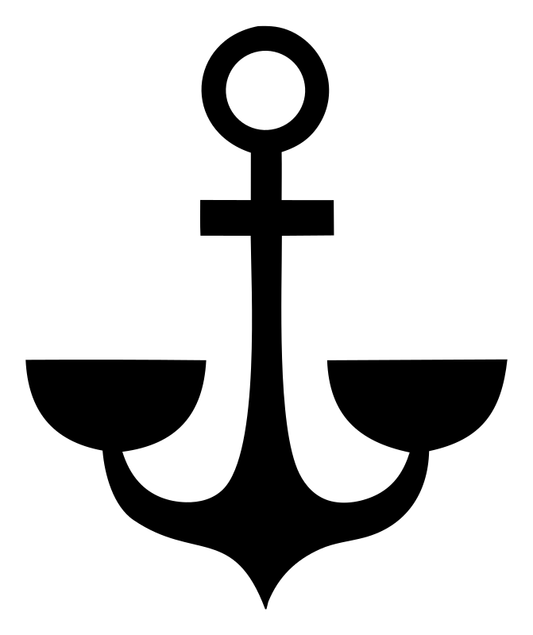 Geometric Anchor Crest