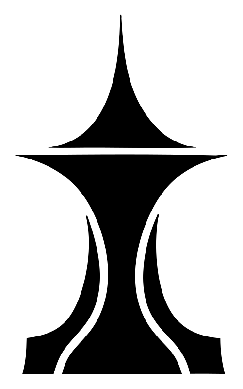 Geometric Anvil Tower Mark