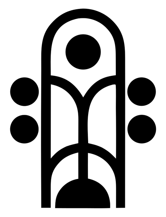 Geometric Arch Figure Icon