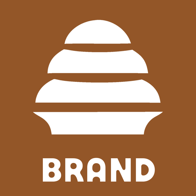 Geometric Beehive Stack Badge preview
