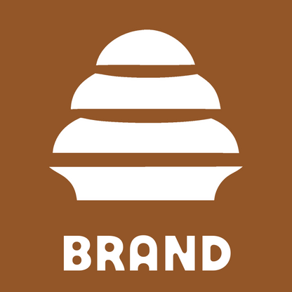 Geometric Beehive Stack Badge preview