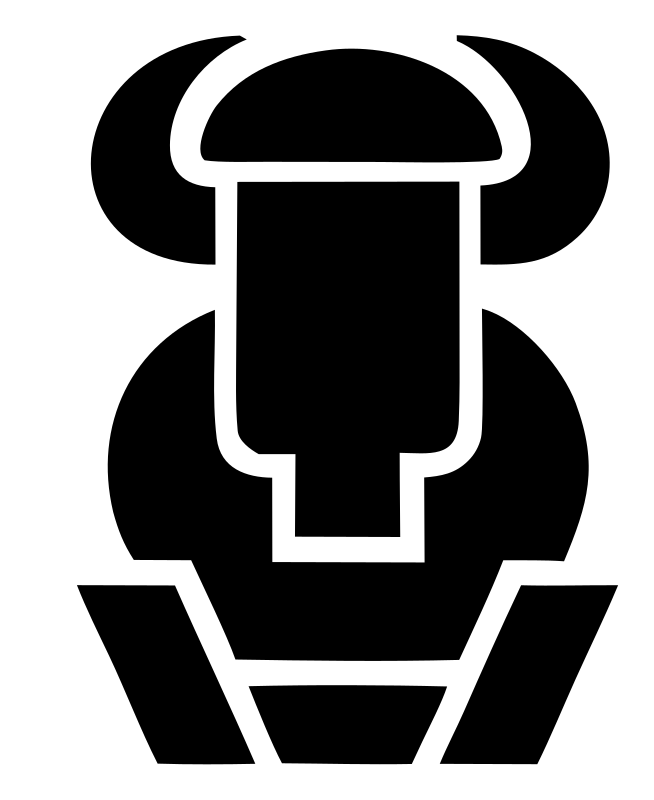Geometric Bison Body Mark