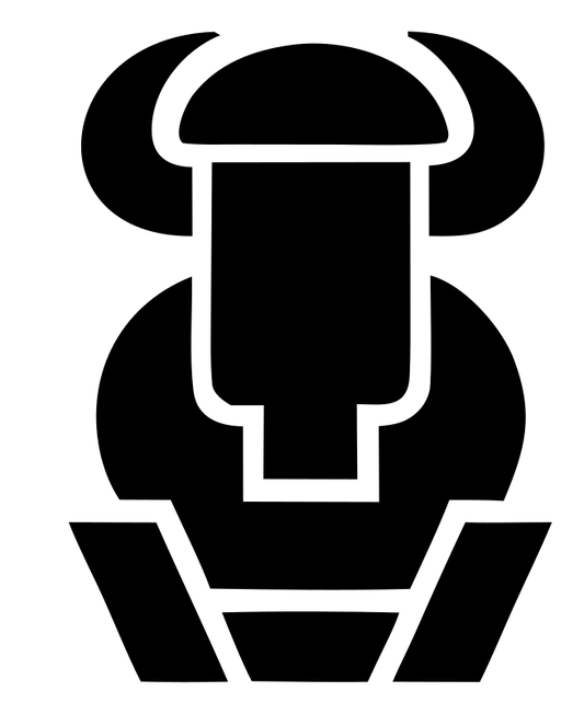 Geometric Bison Body Mark