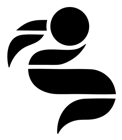 Geometric Bison Profile Mark