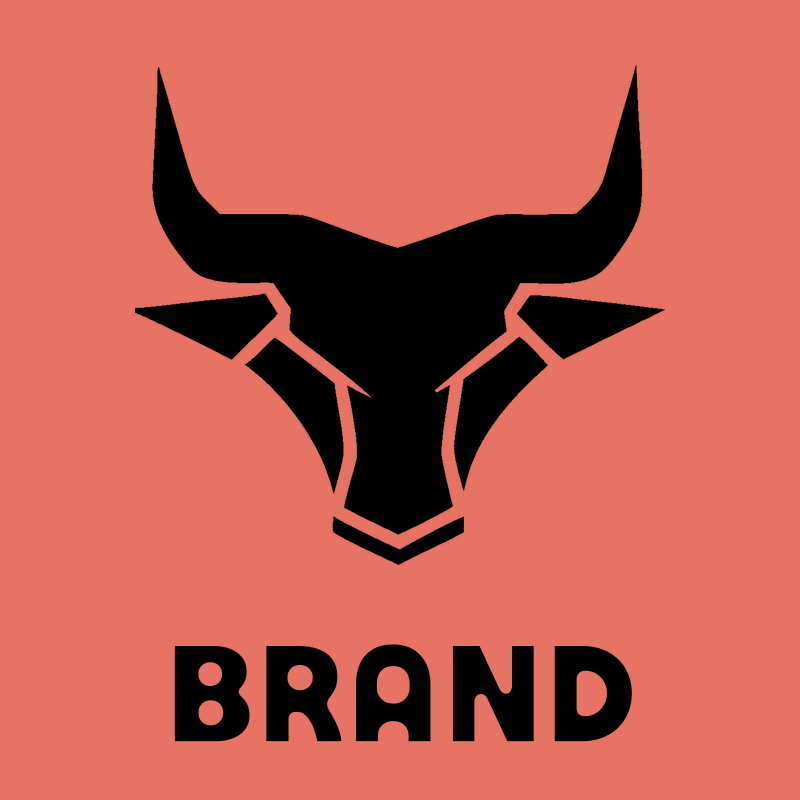 Geometric Bull Head Badge preview
