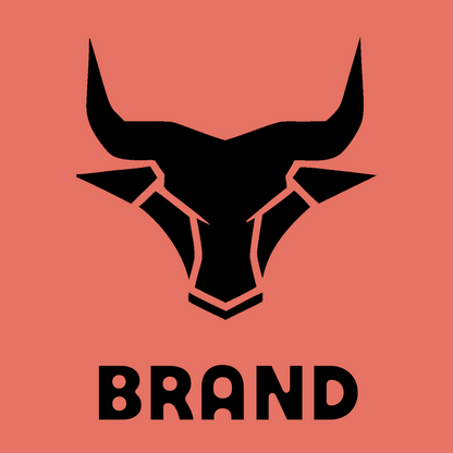 Geometric Bull Head Badge preview