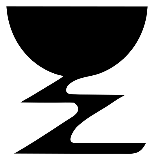 Geometric Chalice Zigzag Logo