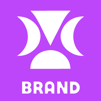 Geometric Crescent Moon Emblem preview