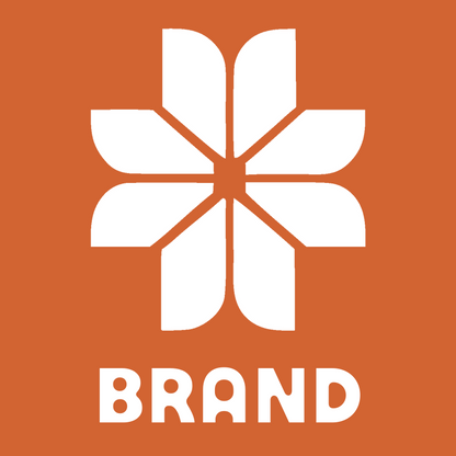 Geometric Eight Petal Flower Mark preview