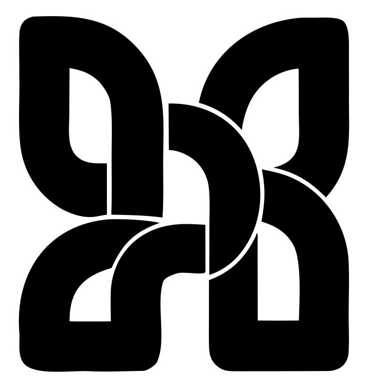 Geometric Four-Wing House Badge