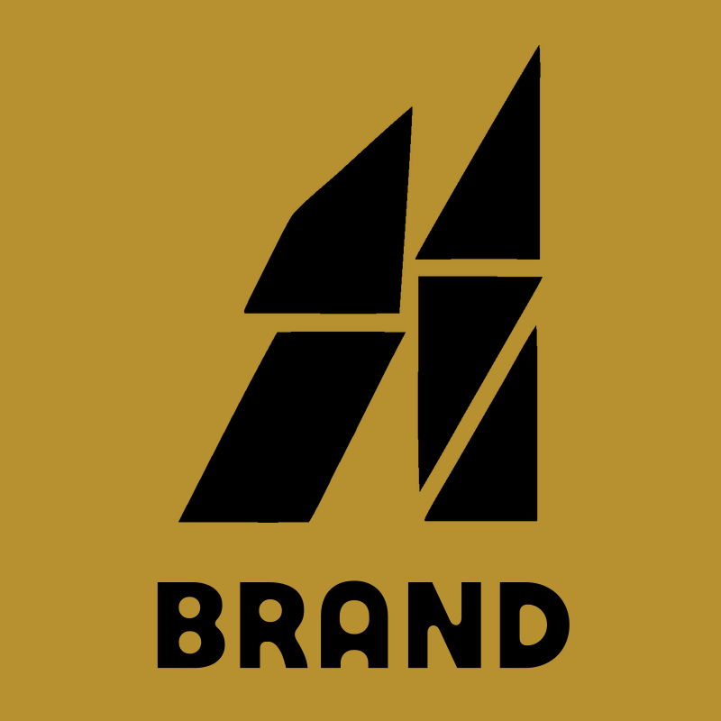 Geometric Fragmented Letter Mark preview