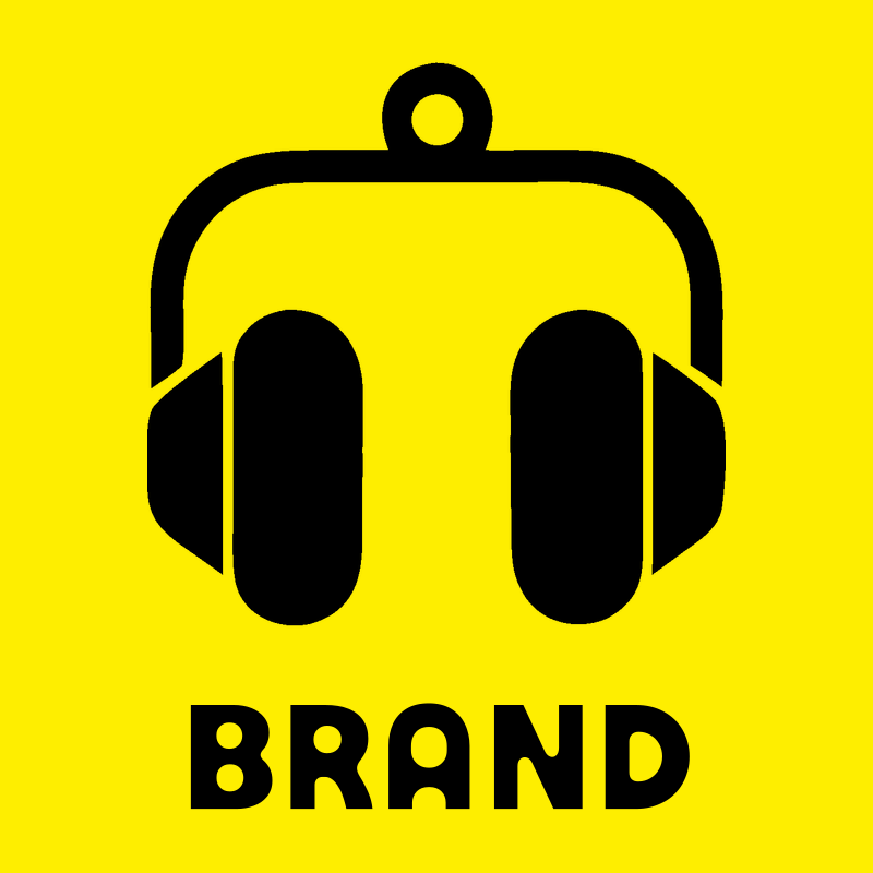 Geometric Headphones Hanger Icon preview