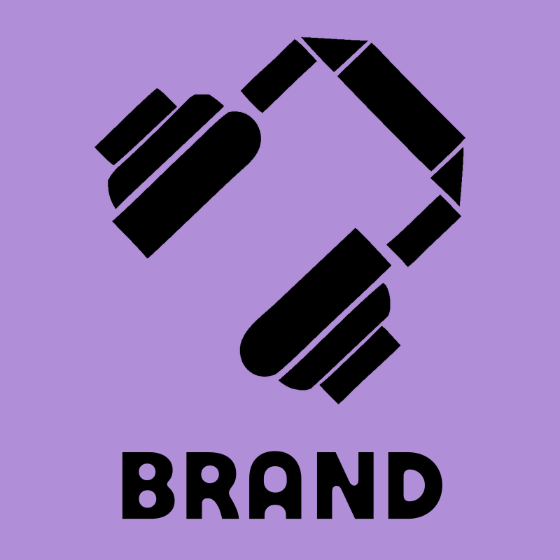 Geometric Headphones Heart Icon preview