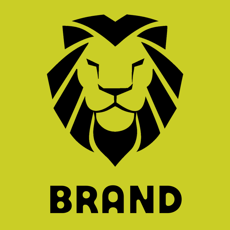 Geometric Lion Face Mark preview