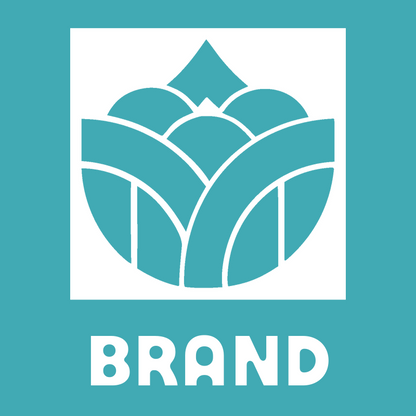 Geometric Lotus Crown Emblem preview