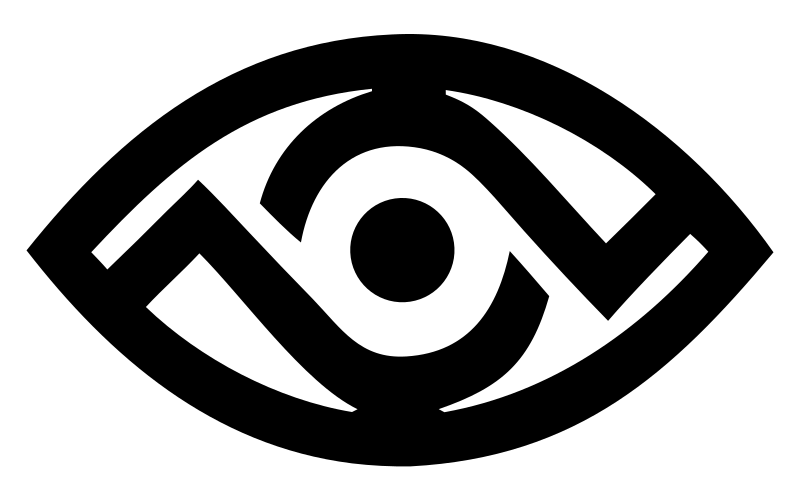 Geometric Maze Eye Crest