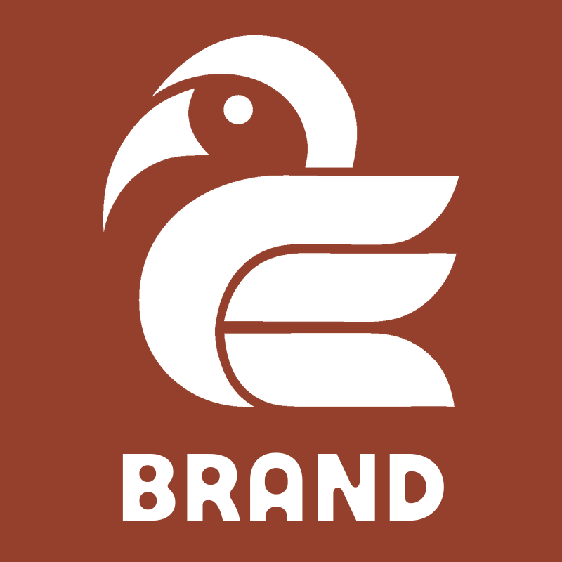 Geometric Pelican Sitting Badge preview