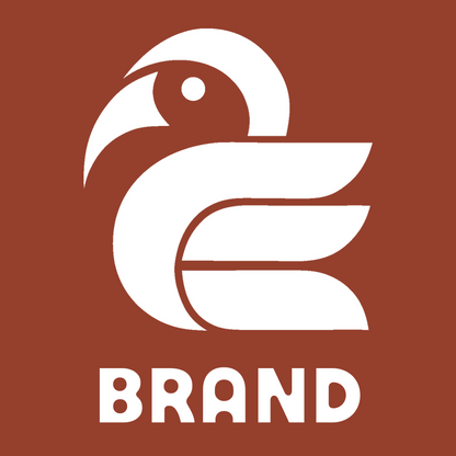Geometric Pelican Sitting Badge preview