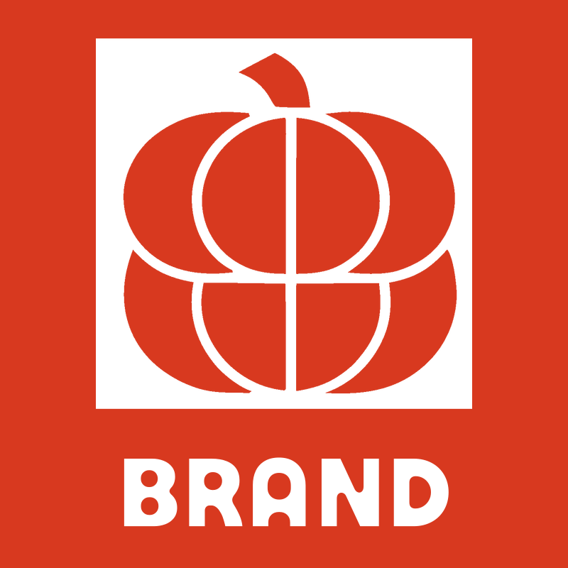 Geometric Pumpkin Grid Badge preview