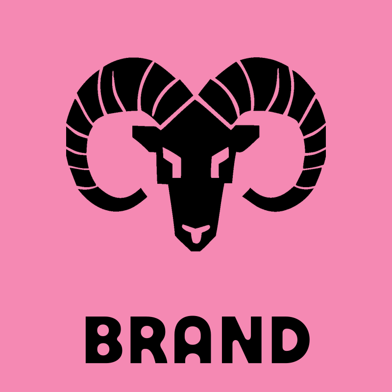 Geometric Ram Head Icon preview