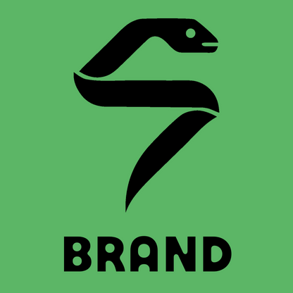 Geometric S-Curve Snake Mark preview