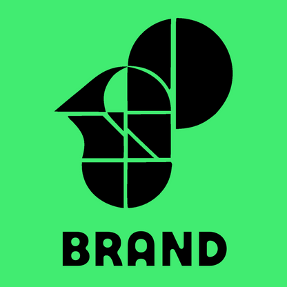 Geometric Saxophone Grid Logo preview