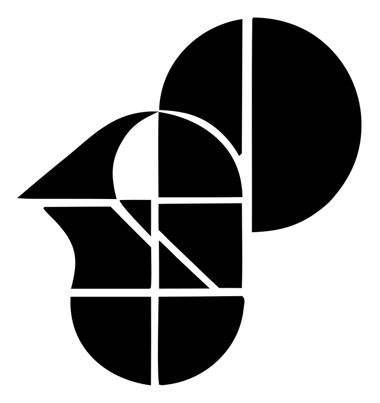 Geometric Saxophone Grid Logo