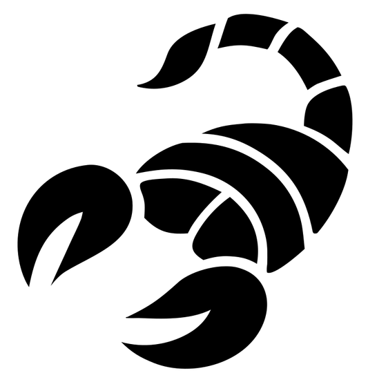 Scorpion Segmented Crest Badge