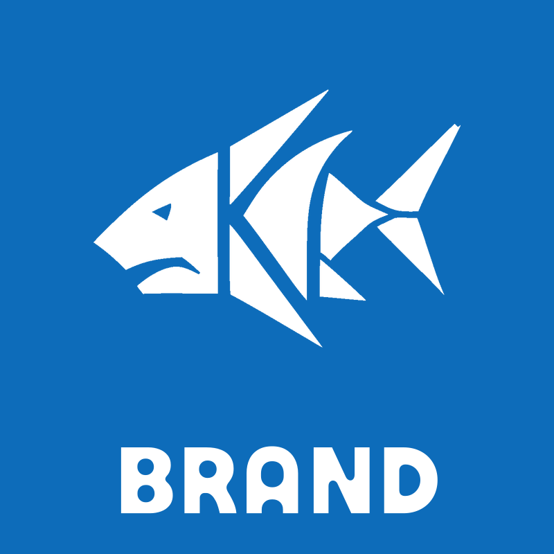 Geometric Shark Fragment Badge preview
